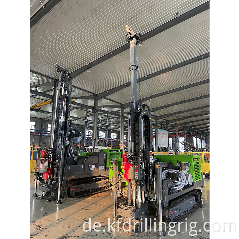 Hochgeschwindigkeits -Kernbohrer für die Erkundung von Tunnelbauten High speed coring drill for Tunnel construction exploration